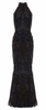 ARIELLA - Velvet Devoree Gown - Designer Dress hire