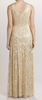 ARIELLA - Juliet Sequin Gown Gold - Designer Dress hire