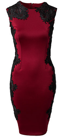 AX PARIS - Lace Crochet Dress - Designer Dress hire
