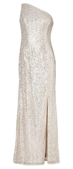 sachin and babi light blue dress Navy Blue Beaded Mermaid Gown