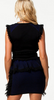 McQ ALEXANDER MCQUEEN - Fringe Peplum Dress - Designer Dress hire