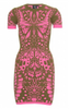 BADGLEY MISCHKA - Sequin Cut Out Dress - Designer Dress hire 