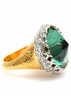 ALEXIS BITTAR - Gold Crown Ring - Designer Dress hire