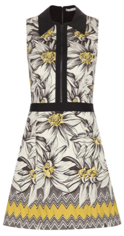 ALICE AND OLIVIA - Ellis Cotton Dress - Designer Dress hire