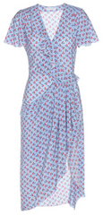 ALTUZARRA - Ruffle Cherry Dress - Designer Dress Hire