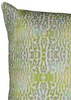ANJALI HOOD - Green Pigeon Velvet Cushion - Designer Dress hire