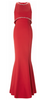 VICTORIA BECKHAM - Red Cady Dress - Designer Dress hire 