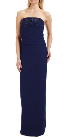 ARIELLA - Olympia Detachable Cape Gown - Designer Dress hire