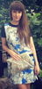 VICTORIA BECKHAM - Photo Print Dress - Designer Dress hire