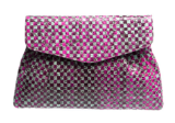 ANGEL JACKSON - Woven Atena Clutch - Designer Dress hire