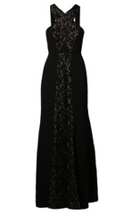 BCBGMAXAZRIA - Black Lace Gown - Rent Designer Dresses at Girl Meets Dress