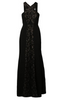 BCBGMAXAZRIA - Black Lace Gown - Designer Dress hire