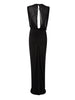 NICOLE MILLER - Riley Gown Black - Designer Dress hire