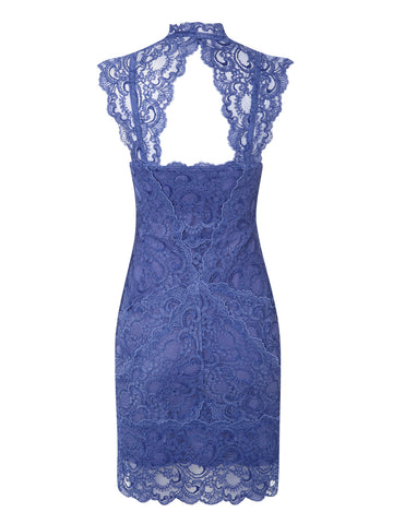 NICOLE MILLER - Eva Dress Indigo - Designer Dress hire