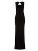 NICOLE MILLER - Felicity Gown Black - Designer Dress hire