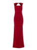 NICOLE MILLER - Felicity Gown Red - Designer Dress hire