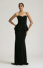 BADGLEY MISCHKA - Odessa Peplum Gown - Designer Dress hire