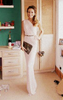 GORGEOUS COUTURE - The Bailey Maxi Blush - Designer Dress hire