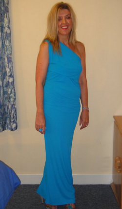 GORGEOUS COUTURE - The Bailey Maxi Turquoise - Designer Dress hire