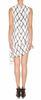 BALENCIAGA - Graphic Frill Dress - Designer Dress hire