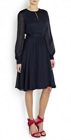 BEULAH - Sabitri Dress Navy - Designer Dress hire