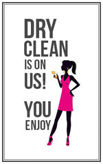 -- - Dry Cleaning on us! - Designer Dress hire