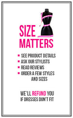 -- - Size Matters - Designer Dress Hire