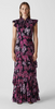 WHISTLES - Butterfly Devore Maxi Dress - Designer Dress hire