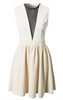 MARCHESA NOTTE - Copper Tiered Sequin Dress - Designer Dress hire 