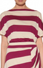 BY MALENE BIRGER - Striped Raspberry Dress - Designer Dress hire