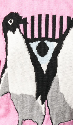 CHIARA FERRAGNI - Pink Penguin Jumper - Designer Dress hire