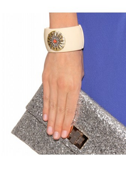 CZ by KENNETH JAY LANE - Oval Hinge Cuff II - Designer Dress hire