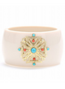 CZ by KENNETH JAY LANE - Oval Hinge Cuff - Designer Dress hire