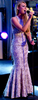 ARIELLA - Sequin Fishtail Gown - Designer Dress hire