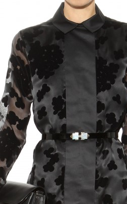 CARVEN - Floral Shirt Dress - Designer Dress hire