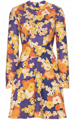 CARVEN - Retro Floral Dress - Rent Designer Dresses at Girl Meets Dress