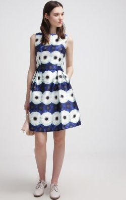 CHI CHI LONDON - Blue Flower Dress - Designer Dress hire