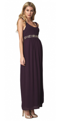 CRAVE MATERNITY - Purple Maternity Dress - Designer Dress Hire