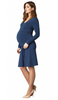 CRAVE MATERNITY - Side Wrap Maternity Dress - Designer Dress hire