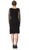 CRAVE MATERNITY - Sheer Spot Maternity Dress - Designer Dress hire