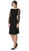 CRAVE MATERNITY - Sheer Spot Maternity Dress - Designer Dress hire