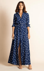 DANCING LEOPARD - Dove Dress Lightning Bolts - Designer Dress Hire