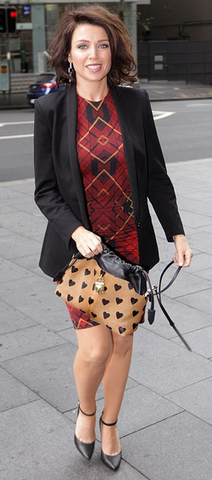 McQ ALEXANDER MCQUEEN - Tartan Print Dress - Designer Dress hire