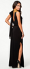 DARK PINK - Joy Halter Maxi Dress - Designer Dress hire