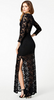 DARK PINK - Susie Lace Maxi Dress - Designer Dress hire