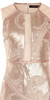 DEX - Sheer Champagne Sequin Gown - Designer Dress hire