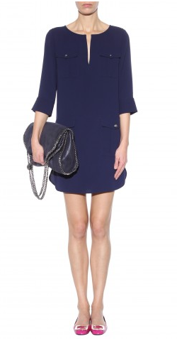 DIANE VON FURSTENBERG - Agness Crepe Dress - Designer Dress hire