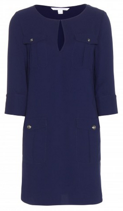 DIANE VON FURSTENBERG - Agness Crepe Dress - Designer Dress hire