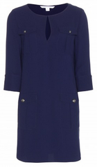 DIANE VON FURSTENBERG - Agness Crepe Dress - Designer Dress Hire