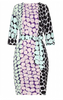 MARCHESA NOTTE - 3D Flower Tulle Dress - Designer Dress hire 